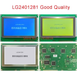 240128 Lcd Display Module with Touch Panel Screen Plastic T6963C or RA6963 or UCI6963 144x104mm LCM240128A B