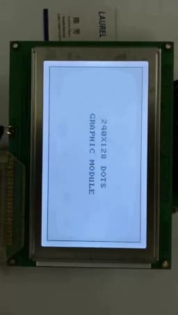 240128 Lcd Display Module with Touch Panel Screen Plastic T6963C or RA6963 or UCI6963 144x104mm LCM240128A B