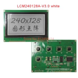 240128 Lcd Display Module with Touch Panel Screen Plastic T6963C or RA6963 or UCI6963 144x104mm LCM240128A B
