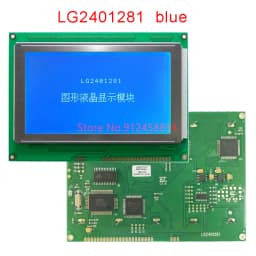 240128 Lcd Display Module with Touch Panel Screen Plastic T6963C or RA6963 or UCI6963 144x104mm LCM240128A B