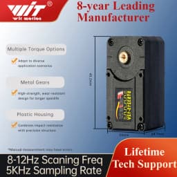 Feetech STS3215 Smart Servo 7.4V 12V 20KG 30KG 360° TTL Serial Bus Robot Servo for SO-ARM100 Ai Robotic Arm DIY Industrial Servo