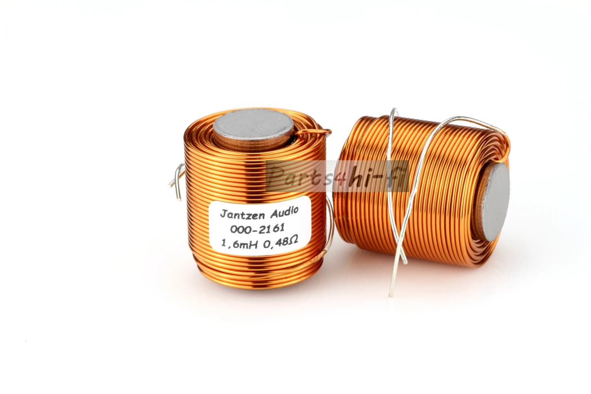 2pcs/lot Denmark Jantzen Audio 4N oxygen-free copper 0.8mm wire diameter iron core crossover inductance coil free shipping