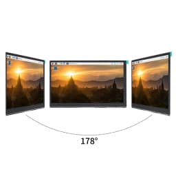 Raspberry Pi 5 7 inch IPS Touchscreen Monitor 1024X600 HDMI-compatible LCD Module Mini PC Portable Monitor for RPI 5 4B 3B+ ZERO