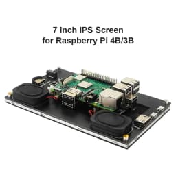 Raspberry Pi 5 7 inch IPS Touchscreen Monitor 1024X600 HDMI-compatible LCD Module Mini PC Portable Monitor for RPI 5 4B 3B+ ZERO
