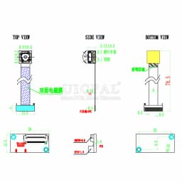New OV5693 USB Camera Module 78MMUVC Drive-free to 5Pin USB Cable 66 120 160 Degrees Auto Focus HD 5MP for Android WIN XP 7 8 10