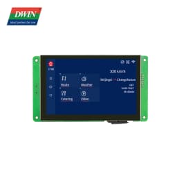 DWIN 5 Inch 800*480 for Arduino Nano Display RS232/TTL HMI Touch Panel ESP32 Screen,LCD Module UART TFT Monitor DMG80480C050_04W