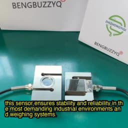 High Precision S-Type Load Cell 100kg-2t Tension Compression Sensor with Digital Weight Indicator Controller Relay Output