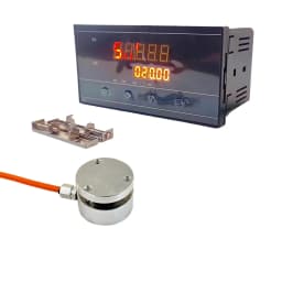 High Precision Micro Load Cell and Digital Display Controller Set Alloy Steel Compression Pressure Sensor 0-2000kg