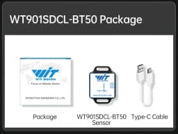 WT9011DCL WT901BLECL Bluetooth-compatible BLE5.0 9 6 Axis Sensor Tilt Angle Inclinometer Acceleration Gyro MPU6050