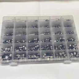 1500pcs 1UF-1000UF 6.3V-50V SMD Aluminum Electrolytic Capacitors Kit SMD Sample Box