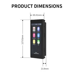 ESP32P4/C6 All-in-One Dev Board: 4.3-inch 480×800 IPS Touchscreen, Camera & Enclosure