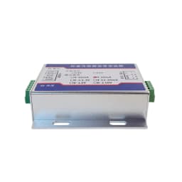 Load Cell Signal Transmitter 0-10V 4-20mA Output Strain Gauge Sensor Amplifier DC12-24V Aluminum Housing Amplifier Module