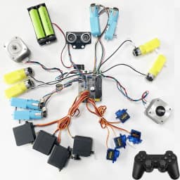 PS2 Wireless Game Controller Dual Vibration 2.4G Wireless Support Programmable Intelligent Car Robot Control for Arduino