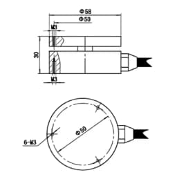 Flat Load Cell and Digital Indicator Combo Weight Sensor for Industrial Automation & Structural Load Monitoring