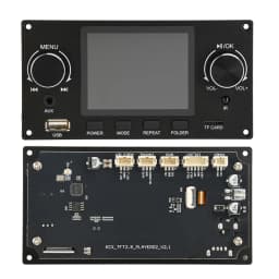 2.8-inch TFT Amplifier Bluetooth DC 4.5-5.0V 5W MP3 Decoder Board Car Audio USB TF FM Radio Module MP3 Player Color Screen