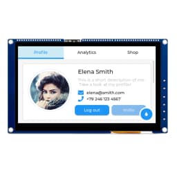 ESP32-P4 Development Board 7.0" 1024x600 IPS Touch Display for Industrial HMI, AI IoT Projects