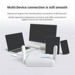 Hi-link WiFi 6 Wireless Router HLK-WR10 Mini Small Portable Home Dual Band Gigabit AX3000 High Speed Universal Data