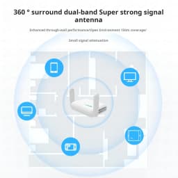 Hi-link WiFi 6 Wireless Router HLK-WR10 Mini Small Portable Home Dual Band Gigabit AX3000 High Speed Universal Data