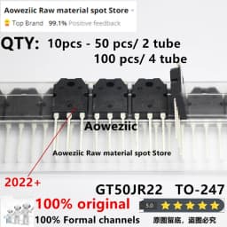 Aoweziic 2025+ 100% New Imported Original GT50JR22 50JR22 TO-247 IGBT Power Transistor 50A 600V