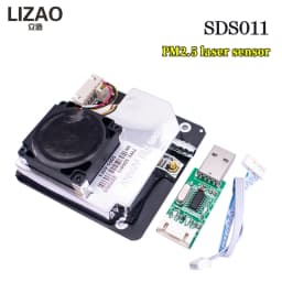 LIZAO SDS011 High Precision Laser PM2.5 Sensor Module Digital UART Output Air Quality Particle Detector