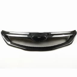 Racing Grills For Subaru Impreza WRX STi 2008 2009 2010 2011 Front Grille Real Carbon Fiber Car Upper Bumper Hood Mesh Grid Kit