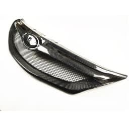 Racing Grills For Subaru Impreza WRX STi 2008 2009 2010 2011 Front Grille Real Carbon Fiber Car Upper Bumper Hood Mesh Grid Kit