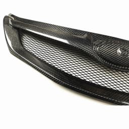 Racing Grills For Subaru Impreza WRX STi 2008 2009 2010 2011 Front Grille Real Carbon Fiber Car Upper Bumper Hood Mesh Grid Kit