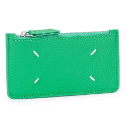 Alirattan New Pickup Bag Genuine Leather Ultra-Thin Compact Multiple Card Slots Small Denomination Cowhide Zipper Coin Purse