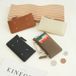 Alirattan New Pickup Bag Genuine Leather Ultra-Thin Compact Multiple Card Slots Small Denomination Cowhide Zipper Coin Purse
