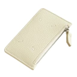 Alirattan New Pickup Bag Genuine Leather Ultra-Thin Compact Multiple Card Slots Small Denomination Cowhide Zipper Coin Purse