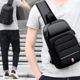 Designer Crossbody Bags for Fashion Shoulder Bags USB Messenger Sling Bag Chest Bag Oxford Single Shoulder Strap Pack