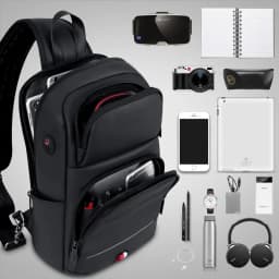 Designer Crossbody Bags for Fashion Shoulder Bags USB Messenger Sling Bag Chest Bag Oxford Single Shoulder Strap Pack