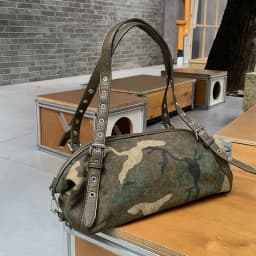 Brand Design Camouflage Women Handbags Large Capacity Canvas Shoulder Bag Commuting Ladies Travel Female Armpit Bag