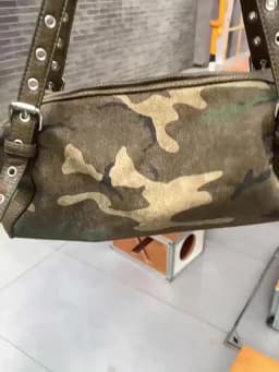 Brand Design Camouflage Women Handbags Large Capacity Canvas Shoulder Bag Commuting Ladies Travel Female Armpit Bag
