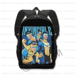 Invincible Hero Print Backpack Men Rucksack Comic Omni Mark Children School Bags for Teenager Daypack Laptop Backpacks Bookbag