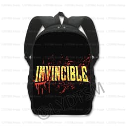 Invincible Hero Print Backpack Men Rucksack Comic Omni Mark Children School Bags for Teenager Daypack Laptop Backpacks Bookbag