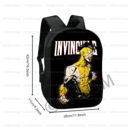 Invincible Hero Print Backpack Men Rucksack Comic Omni Mark Children School Bags for Teenager Daypack Laptop Backpacks Bookbag