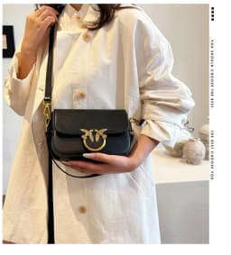 2026 New European Solid Color Small Square Bag, Fashionable Shoulder Bag, Popular Multifunctional Women's Crossbody Bag