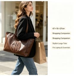 2026 New Retro Large Capacity Women Tote Bag, Simple Casual Fashion Shoulder Handbag for Daily Commute