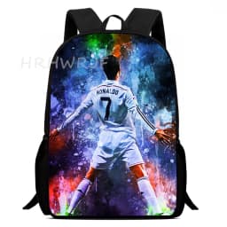 CR7 Backpacks Sports Football Primary School Bags Back to school Gift For Teens Children Mochila Infantil Kids Backpack Boys