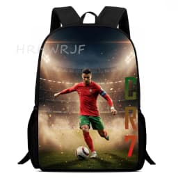 CR7 Backpacks Sports Football Primary School Bags Back to school Gift For Teens Children Mochila Infantil Kids Backpack Boys