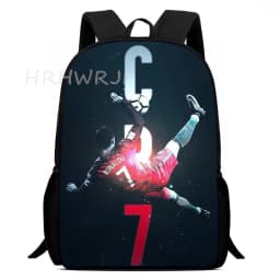 CR7 Backpacks Sports Football Primary School Bags Back to school Gift For Teens Children Mochila Infantil Kids Backpack Boys