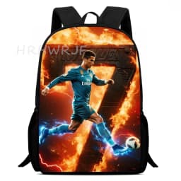 CR7 Backpacks Sports Football Primary School Bags Back to school Gift For Teens Children Mochila Infantil Kids Backpack Boys