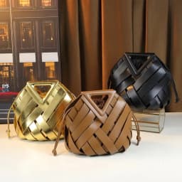 Trendy Vegan Leather Woven Tote Bag for Women Top Handle Purses and Handbags Fashionable Crossbody Shoulder Bag Tote Purses 2025