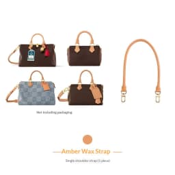 Synthetic Leather Bag Strap For Speedy 20 25 30 Shoulder Straps Long Bags Belts Replacement Bag Accessories