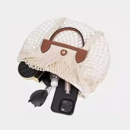 Suitable for Longchamp Filet Bag Inner Lining Longchamp Shopping Mesh Bag Large Inner Organizer Middle Bag