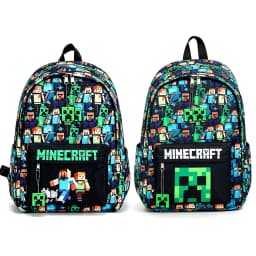 Graffiti Print Backpack Lightweight Casual Daily Travel School Bag for Young Men Outdoor College Use