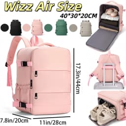 Graceful Stylish Multi-color Backpack Adjustable-strap Lightweight for Commute Daily Use Casual Functional Bag