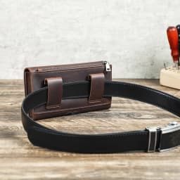 CONTACT'S Genuine Leather Men Waist Bag Travel Small Waist Belt Pouch Phone Pocket Casual Male Fanny Belt Bag Designer Handbag
