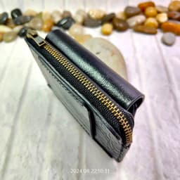 Blongk Multifunctional Zippered Waist Bag Leather Belt Pack Driver's License Case Card Holder Car Key Pouch Men LFKHD